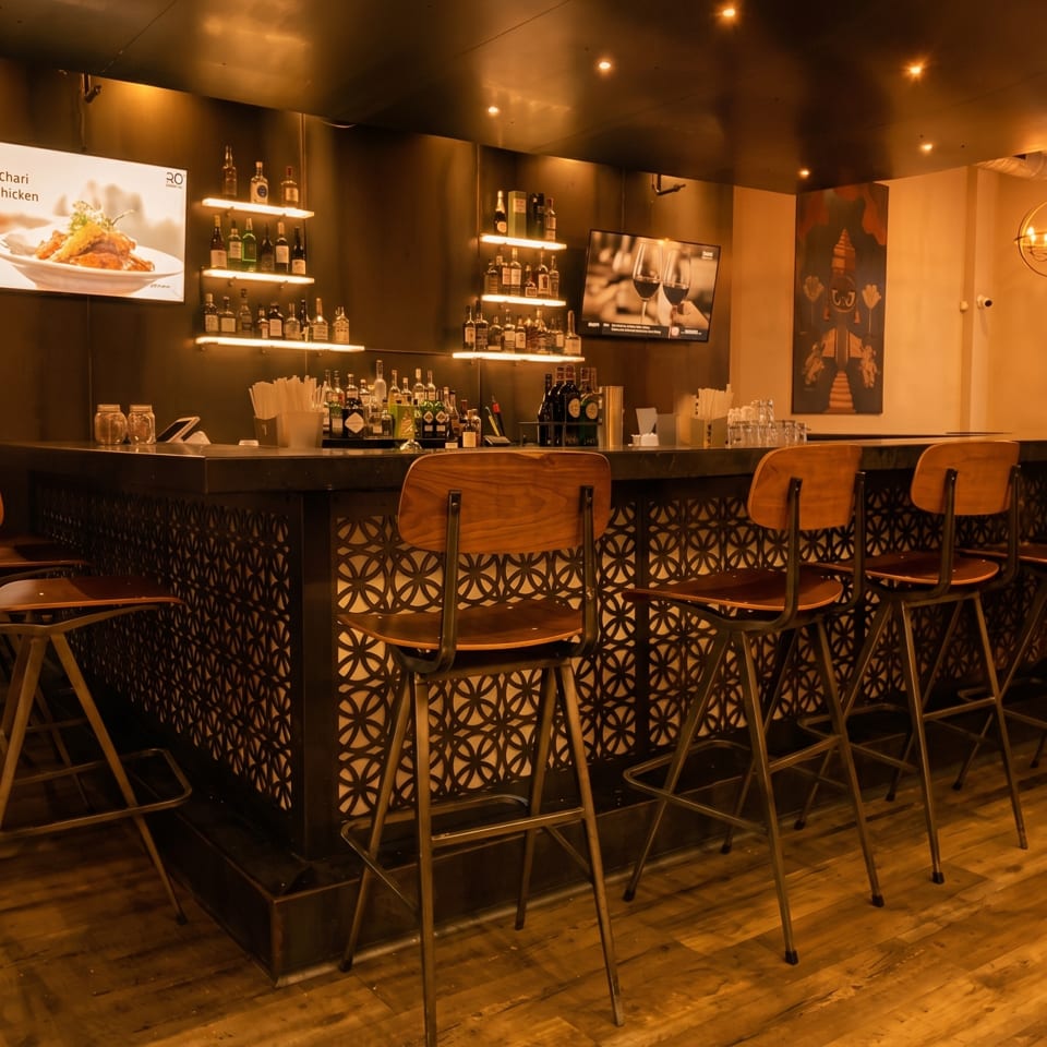 Modern, Cozy Dining Space & Visit Us